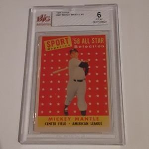 1958 Topps Mickey Mantle
